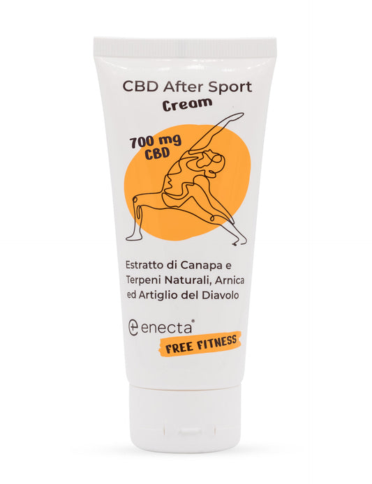 Crema a base di CBD e arnica montana