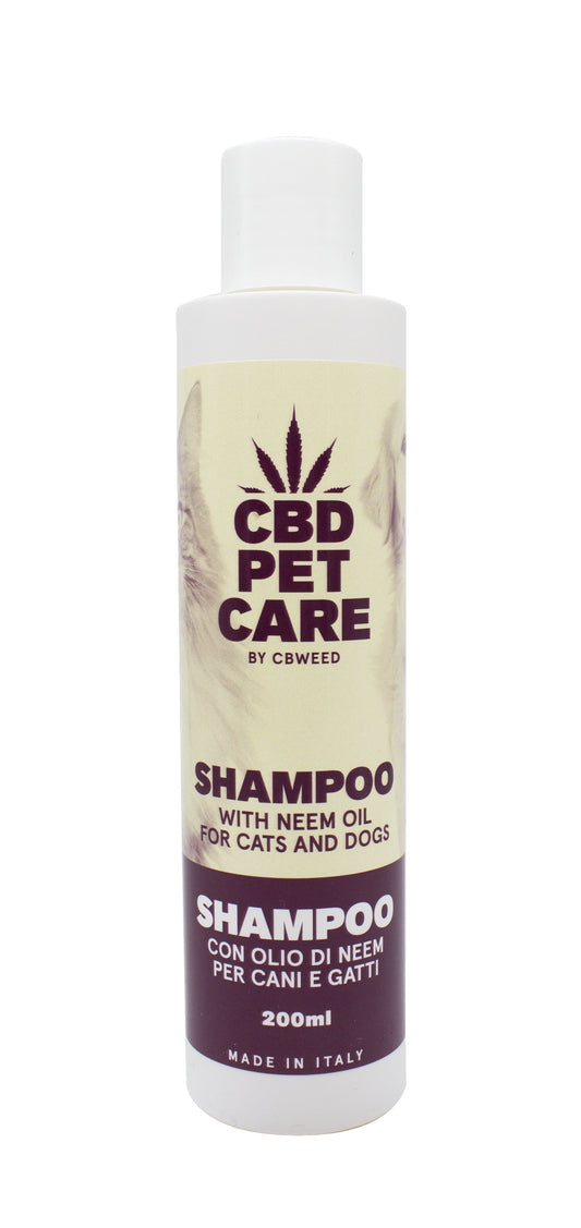 SHAMPOO PER CANI E GATTI  CBD PET CARE