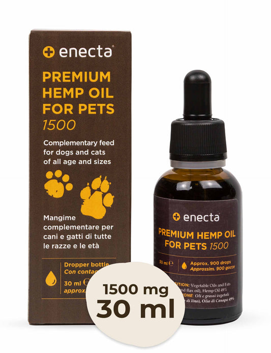 Premium Hemp Oil per animali