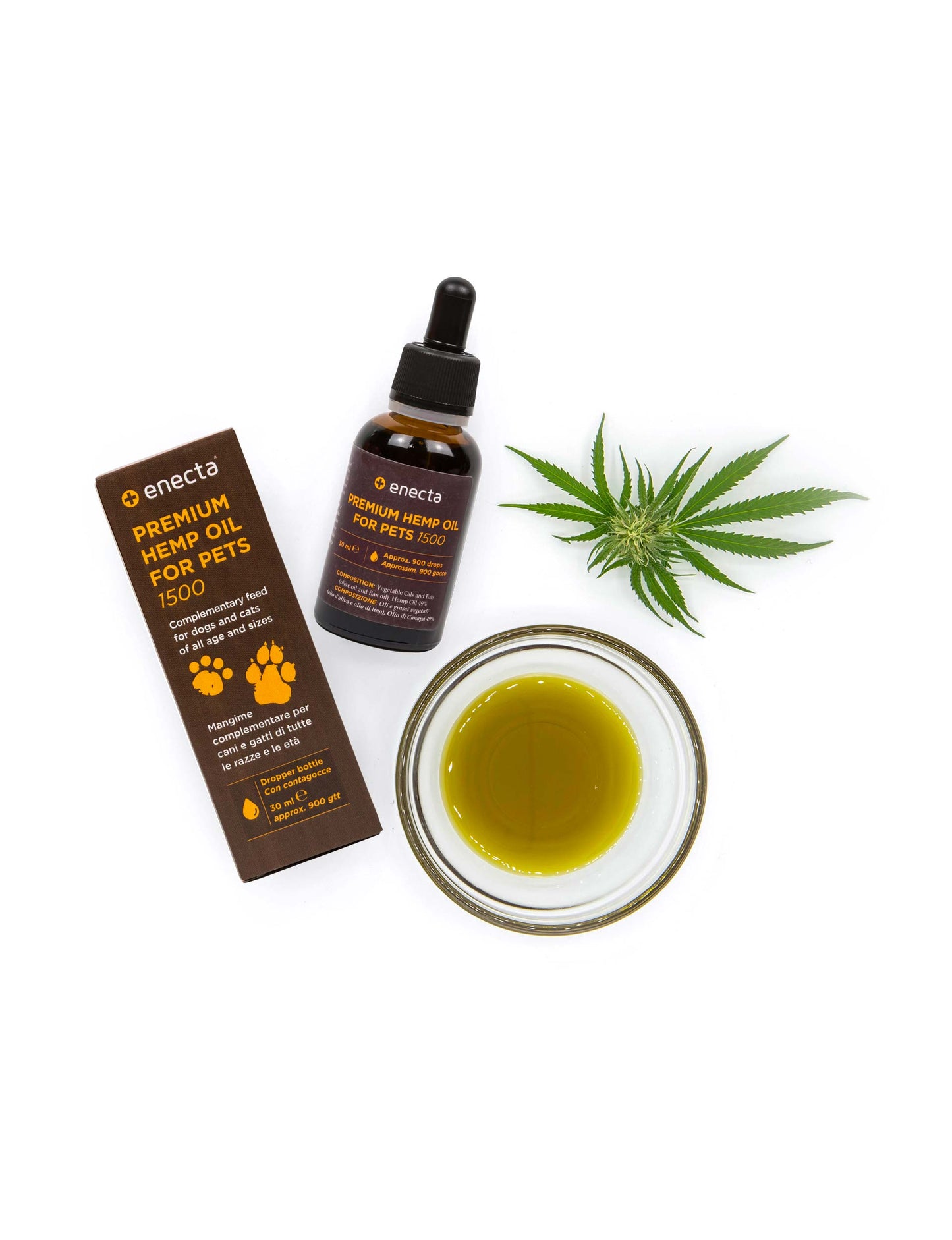 Premium Hemp Oil per animali